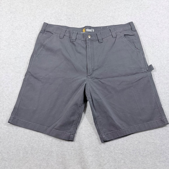Carhartt Other - Carhartt Cargo Work Shorts Mens 44 Gray NWT Relaxed Fit Rugged Flex Canvas 11in